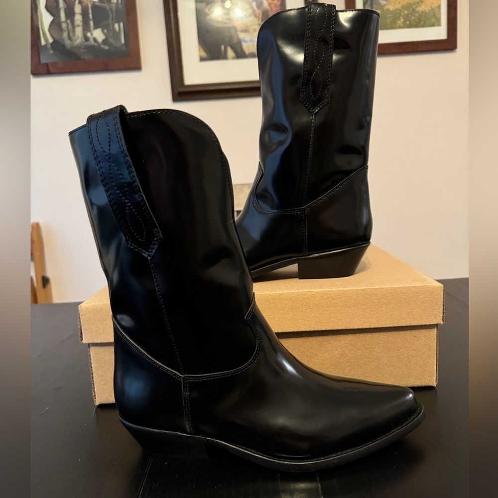 Steve Madden Rumer Cowboy Boots